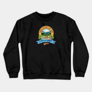 Surf City Santa Cruz Logo There is no Place Like Home Crewneck Sweatshirt